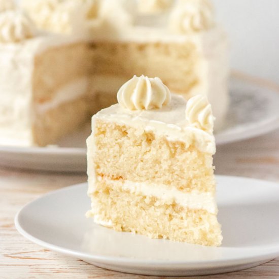 Vegan Vanilla Cake