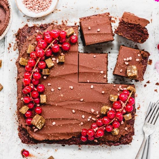 Sweet Potato Choc Fudge Brownies