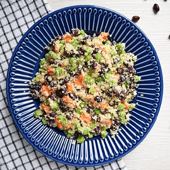 Cauliflower Rice With Adzuki Beans