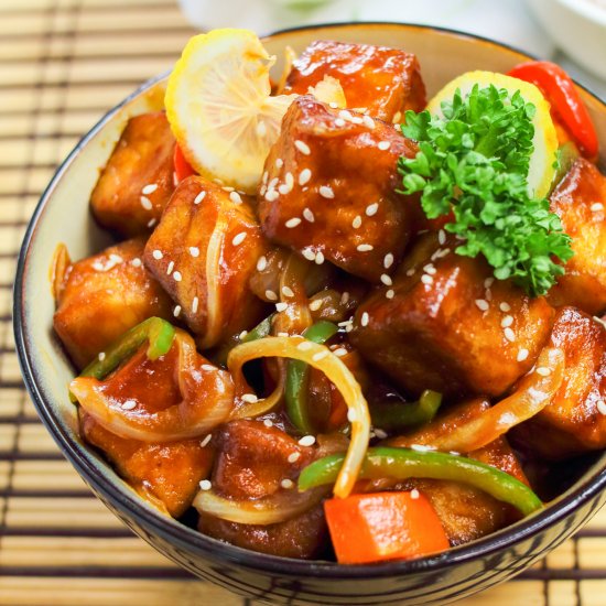 Sweet and Sour Tofu