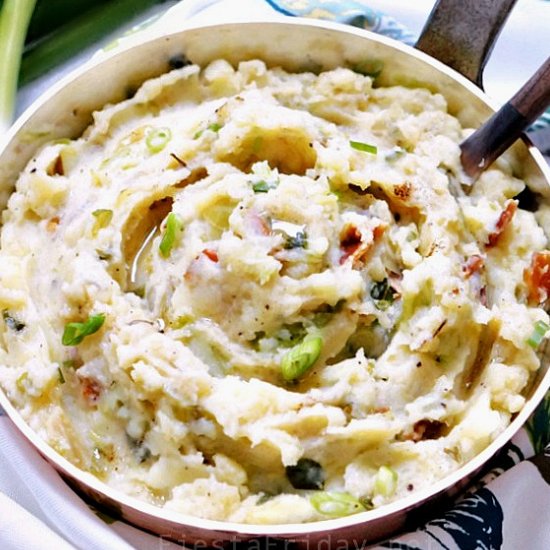 Colcannon with Brown Butter & Bacon