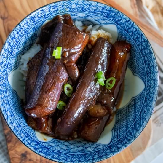 Chinese Eggplant with Garlic Sauce