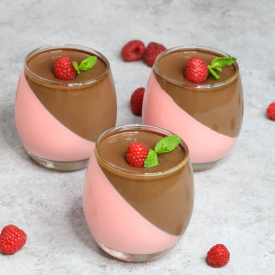 raspberry chocolate mousse