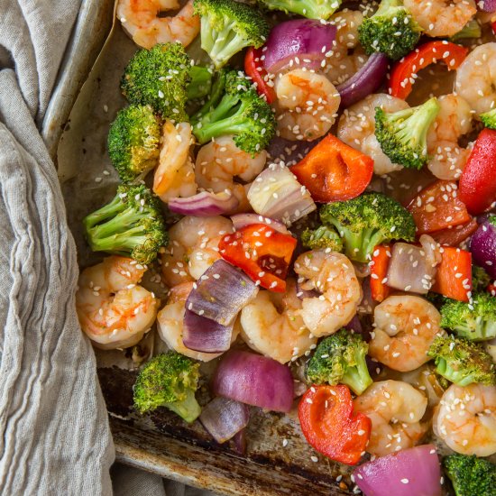 Teriyaki Shrimp Stir Fry