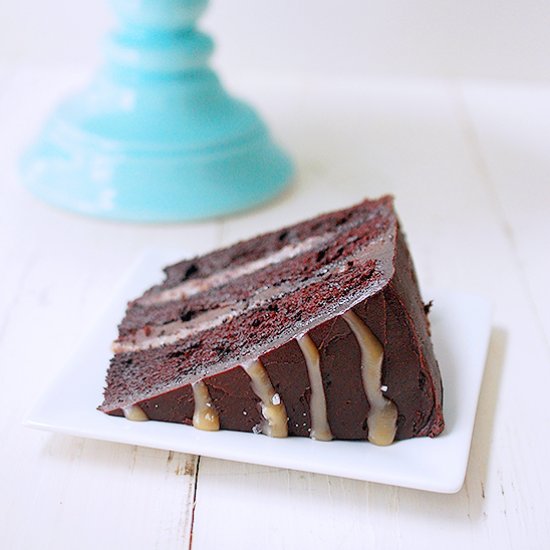 Chocolate salted caramel cake