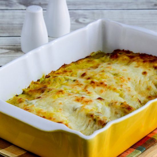 Cheesy Curry Chicken Bake