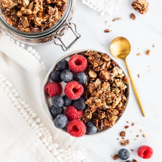 Keto Granola Recipe