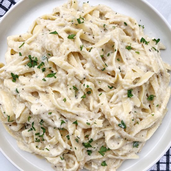 Dairy-Free Fettuccine Alfredo