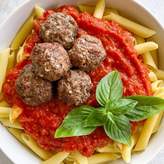 Dairy-Free and Egg-Free Meatballs