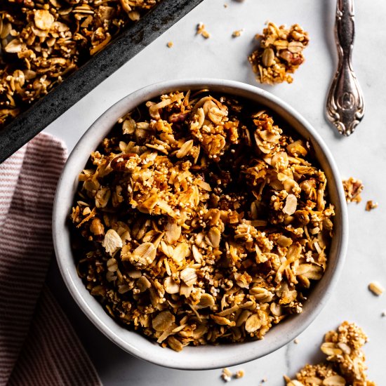 puffed amaranth granola