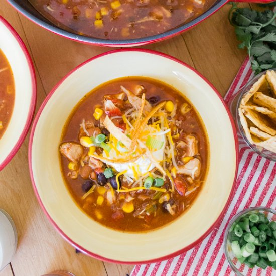 Chicken Taco Soup