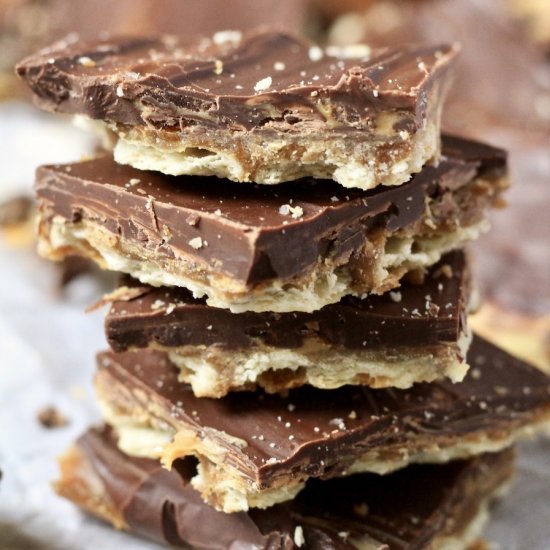 Chocolate Peanut Butter Toffee