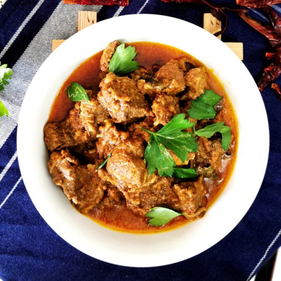 Lamb vindaloo