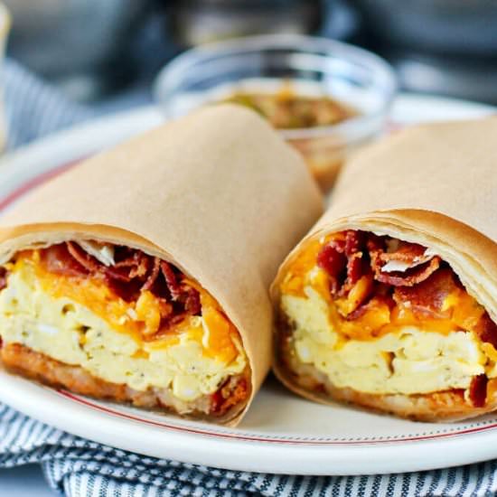 Famous Breakfast Burrito