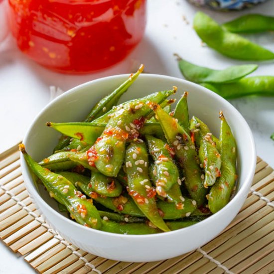 Sweet Chili Edamame