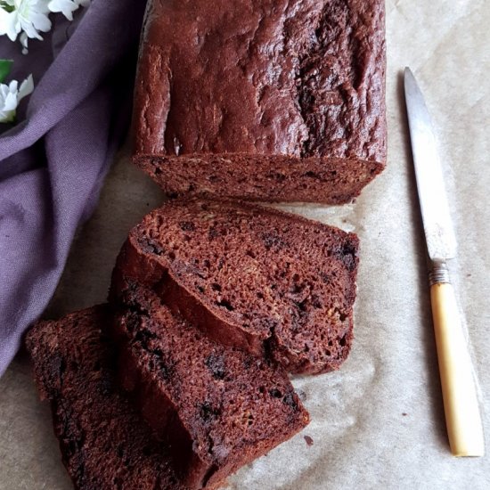 Double Chocolate Banana Bread