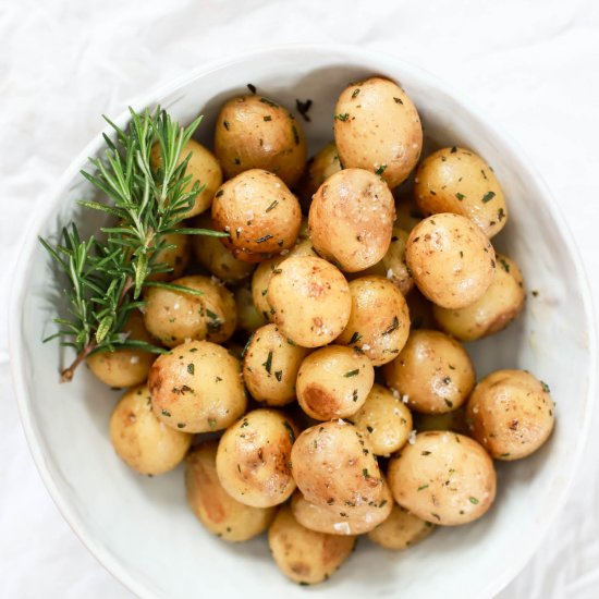 Steamed Baby Potatoes