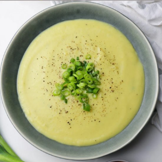 Vegan Leek & Potato Soup