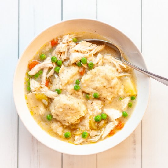 Instant Pot Chicken and Dumplings