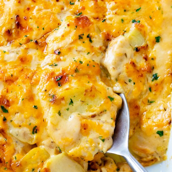 Cheesy Scalloped Potatoes