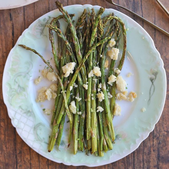 Air fryer asparagus