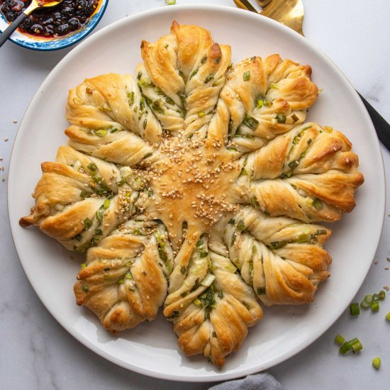 Easy Baked Scallion Bread