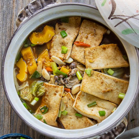 Delicata Squash and Vegetables Stew