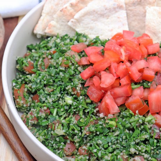 Best Lebanese Tabbouleh Salad