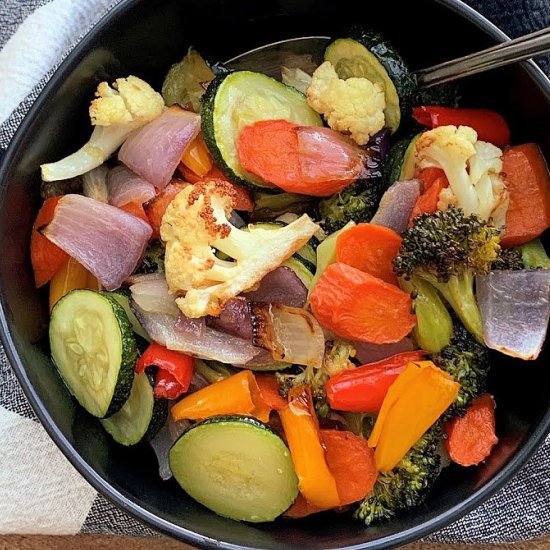 BEST Roasted Vegetables