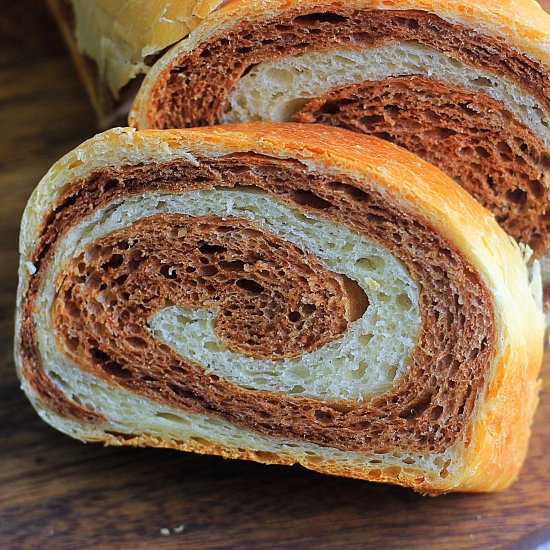 chocolate swirl bread