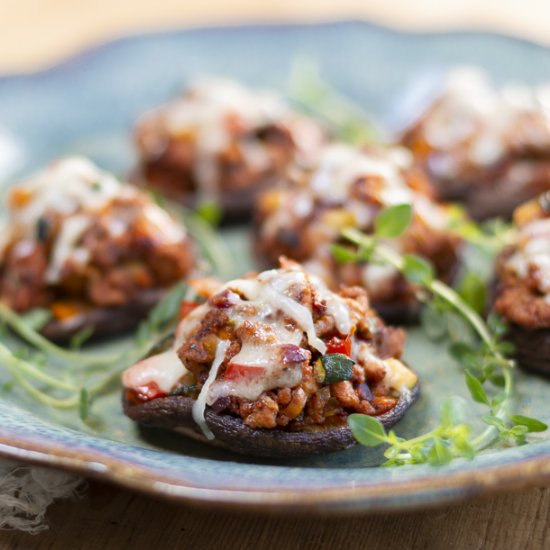 Stuffed Shiitake Mushrooms