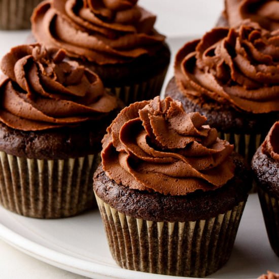 Gluten Free Chocolate Cupcakes