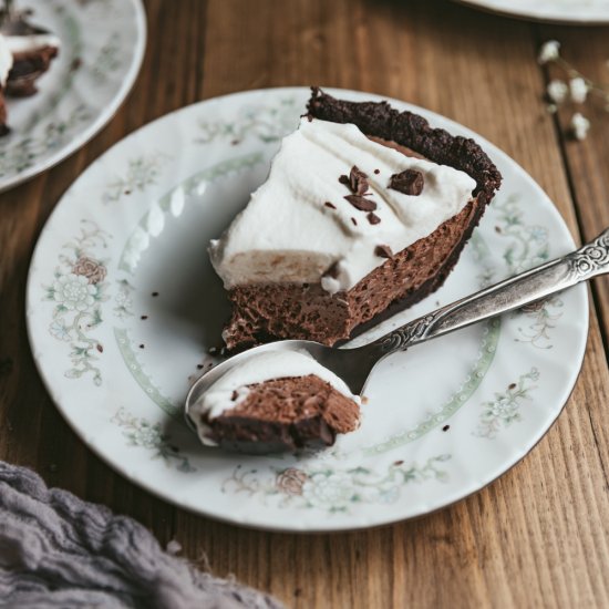 Keto French Silk Pie