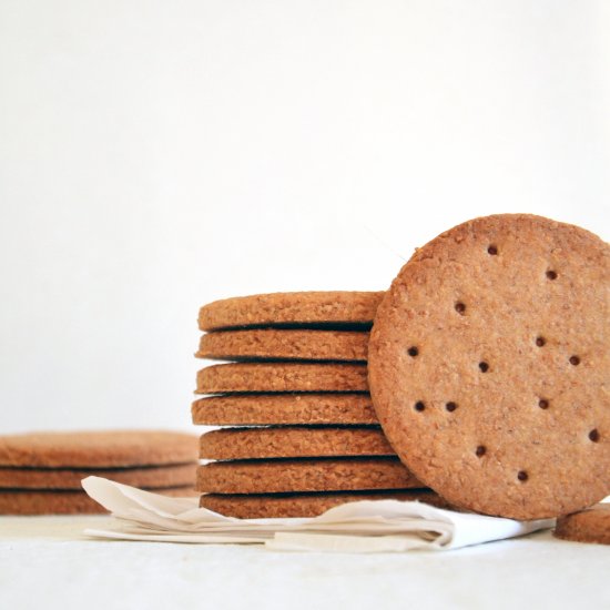 Easy wholemeal flour cookies