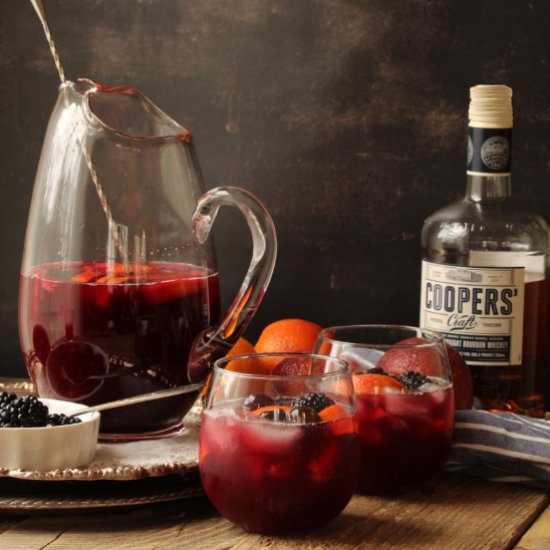 Blood Orange Bourbon Sangria