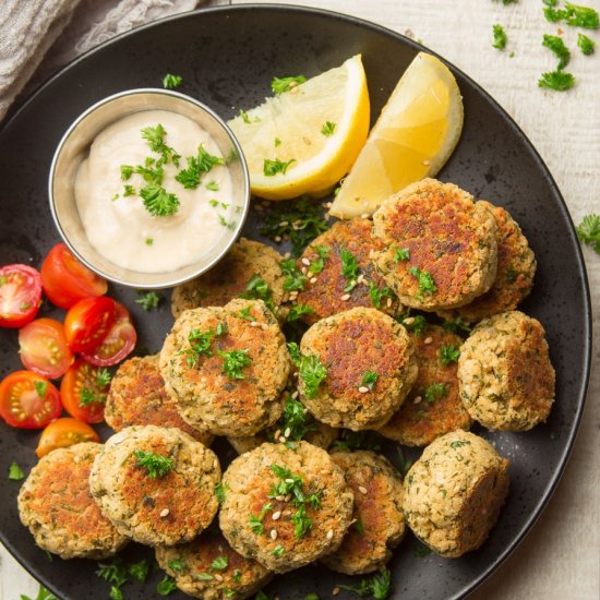 Easy Baked Falafel