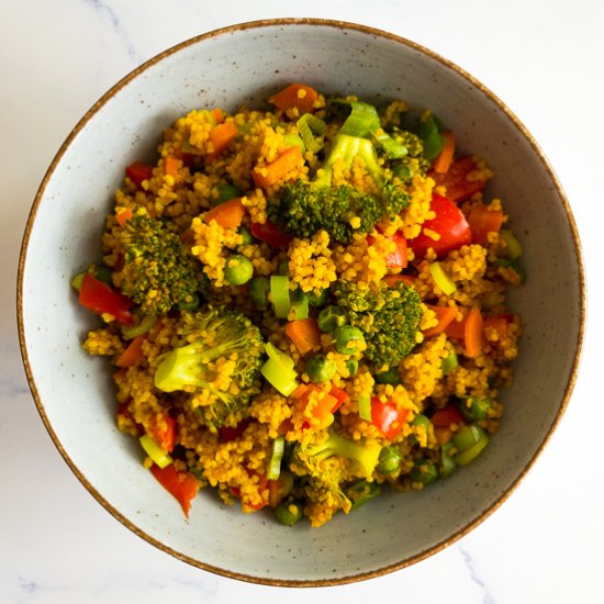 Curried Vegetable Couscous