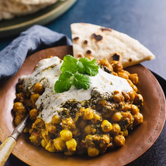 Spinach and Chickpea Curry