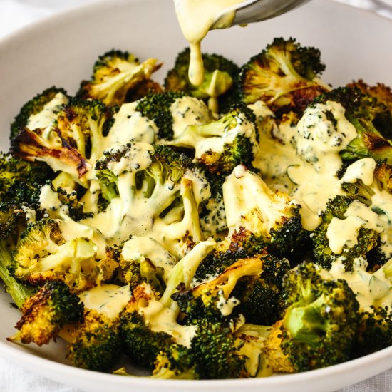 Roasted Broccoli & Hollandaise