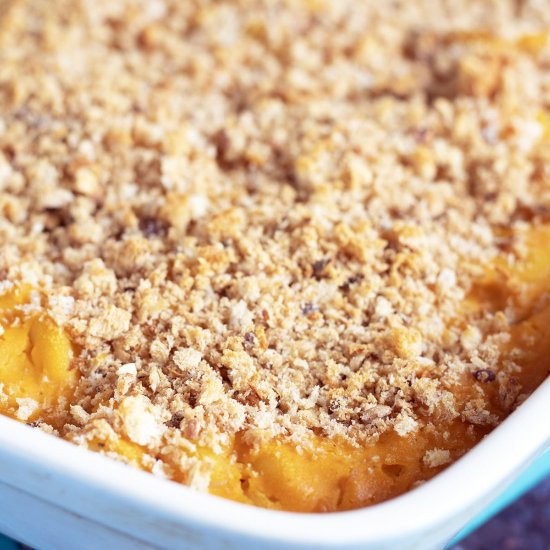 Butternut mac and cheese