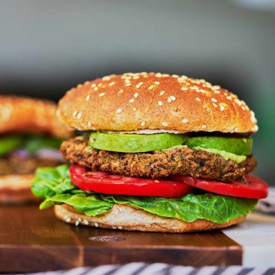 Spicy Black Bean Burgers