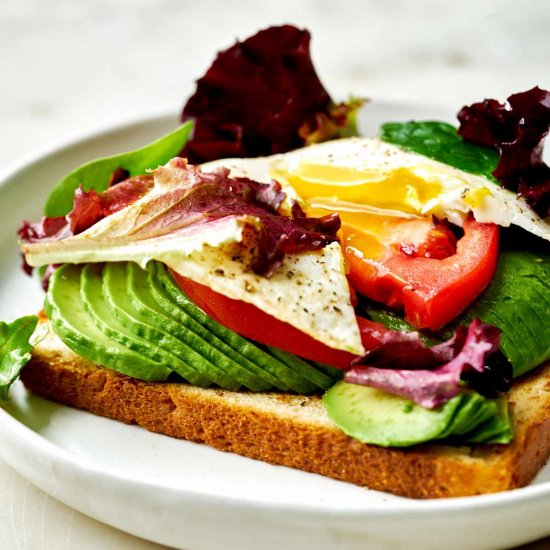 Avocado and Egg Toast