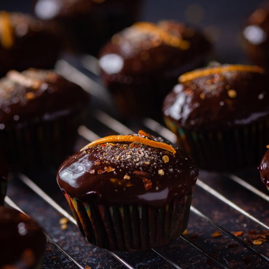 Chocolate Orange Chili Cupcakes