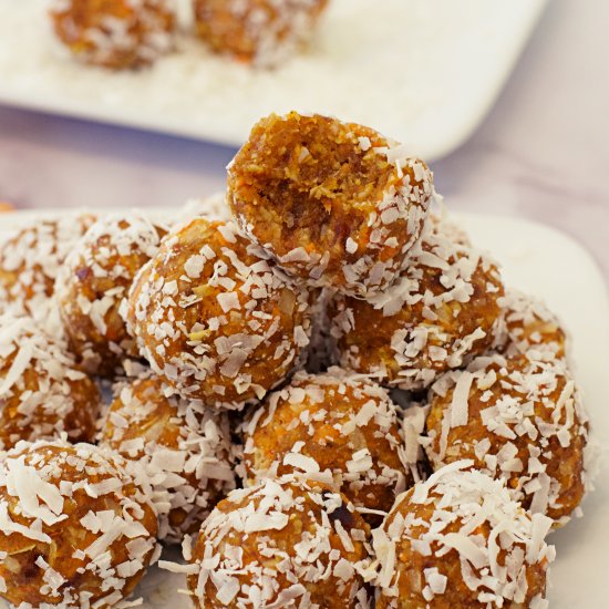 Carrot Cake energy Balls