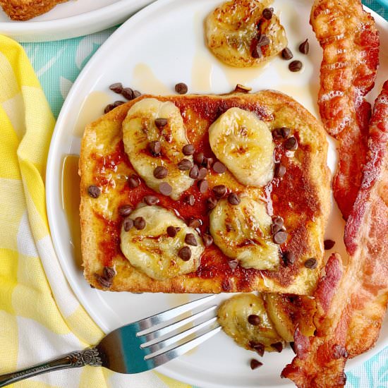 Chunky Monkey French Toast