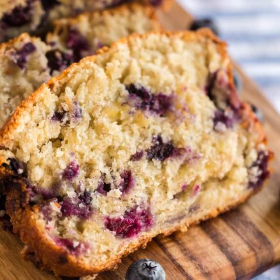 Blueberry Banana Bread