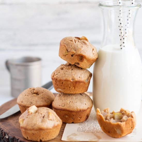 Spiced Pear Muffins