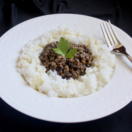 lentils and rice