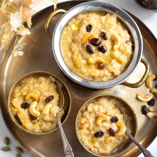 Instant Pot Sweet Pongal