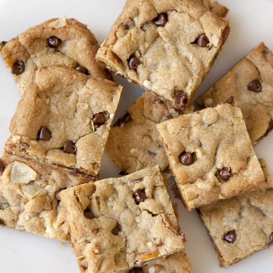 Sweet & Salty Cookie Bars